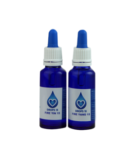 DROPS 15 energetische druppels infoceuticals ELEMENTS 15 FIRE YIN 15 FIRE YANG 15