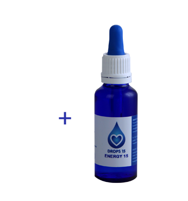 DROPS 15 MASTER 15 treatment plus ENERGY 15: A complete treatment for four months that will bring you into balance on a spiritual, mental, emotional and physical level. DROPS 15 treatments: MASTER 15 treatment